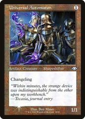 Universal Automaton - Foil Etched - Retro Frame - MH1